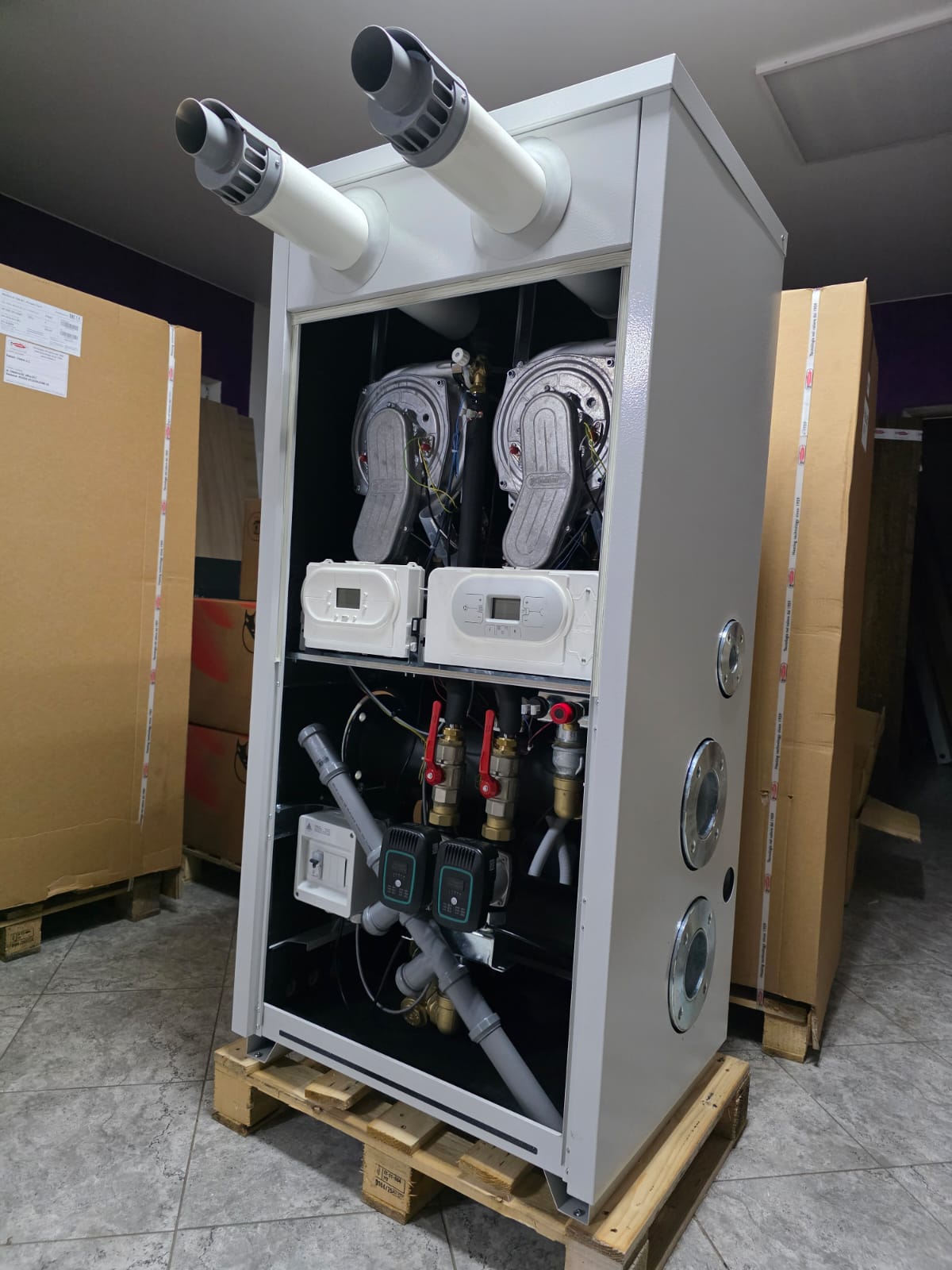 Газовый котел (модуль) для наружного размещения MODULO 120 кВт, для каскада