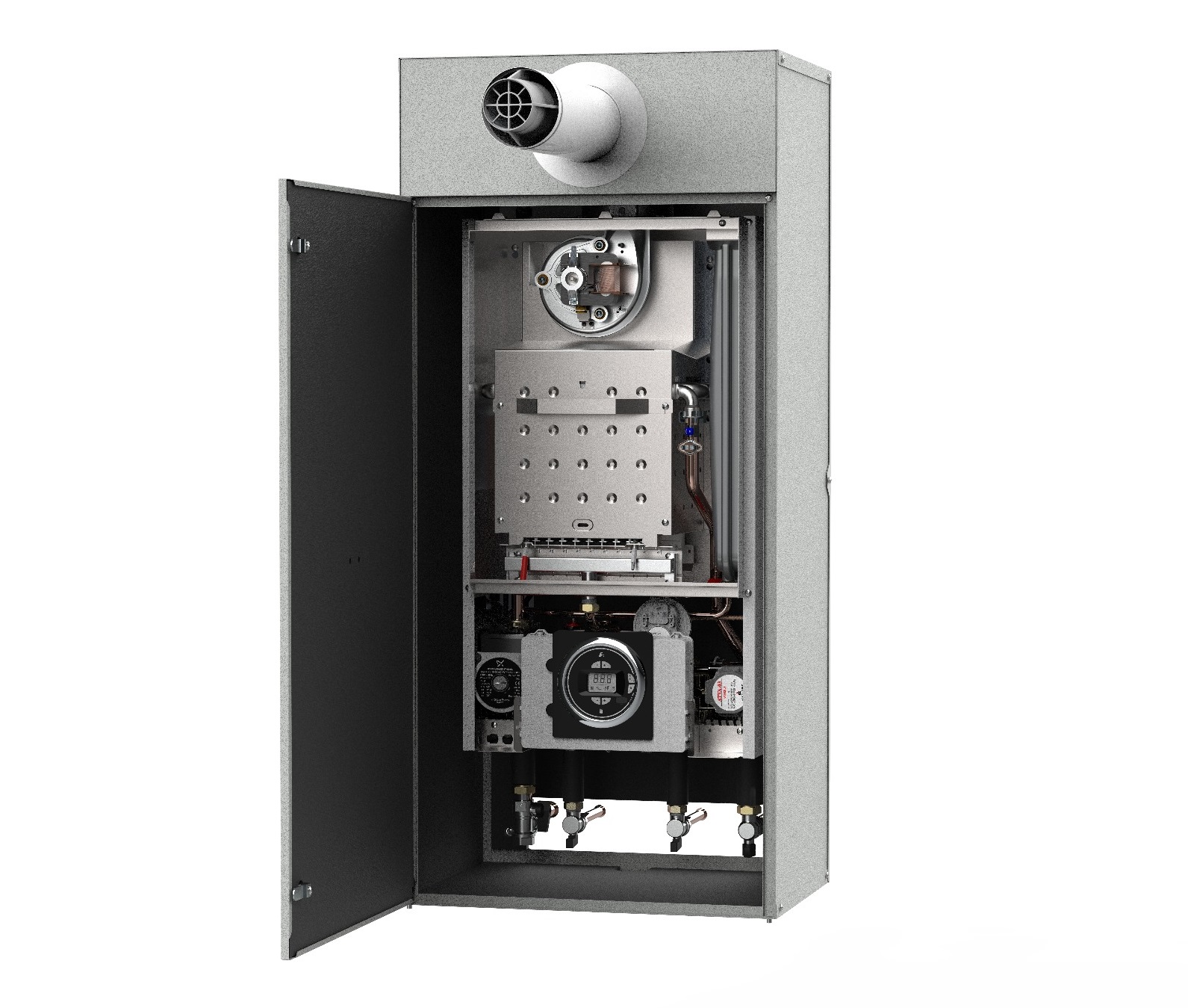 Котлы настенные с обогревом до 360 м2